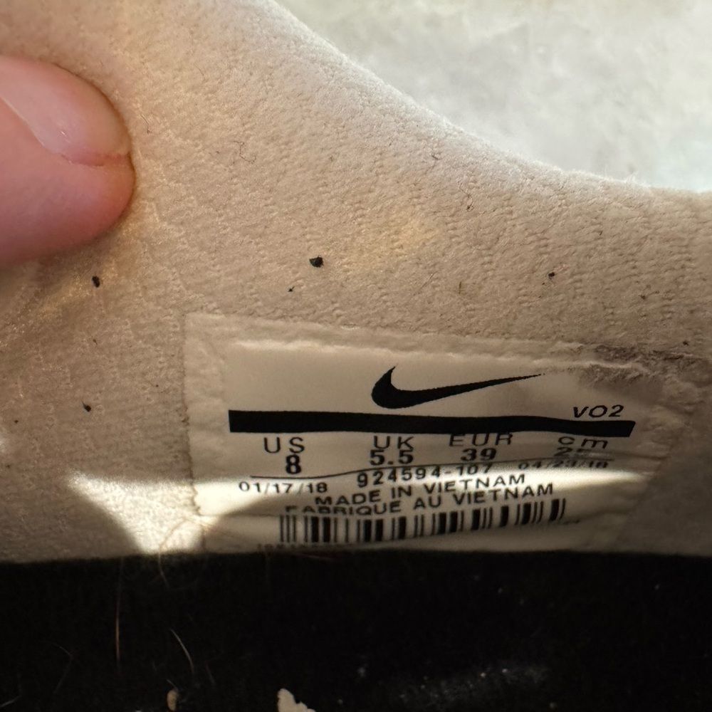 NIKE Metcon 4 ' White Dynamic Yellow ' SKU AO2806 107 white with black Xs size 8 - Picture 12 of 12
